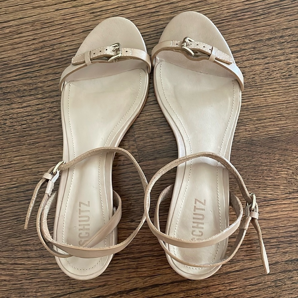 Strappy Low Heel Sandal